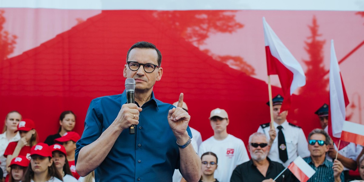 Rywale Morawieckiego w Katowicach, czekają na rywalizację z premierem.