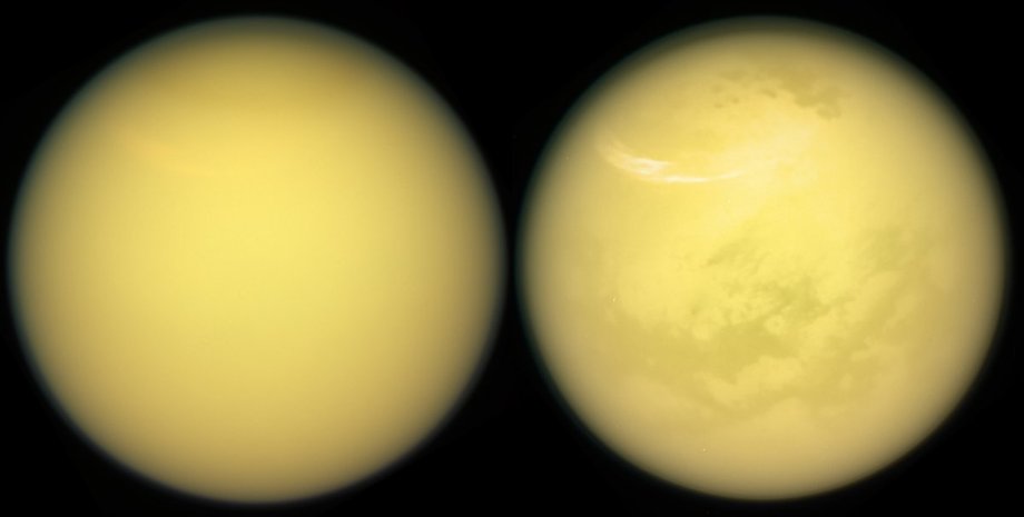 Zdjęcia Tytana zrobione przez sondę Cassini 21 marca 2017 roku - opublikowane przez agencję 11 sierpnia