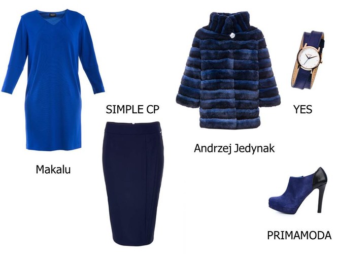 Sukienka Makalu: 249 pln Spódnica SIMPLE CP: 329,9 pln Futro Andrzej Jedynak: 5600 pln Zegarek YES: 699 pln Botki PRIMAMODA: 499 pln