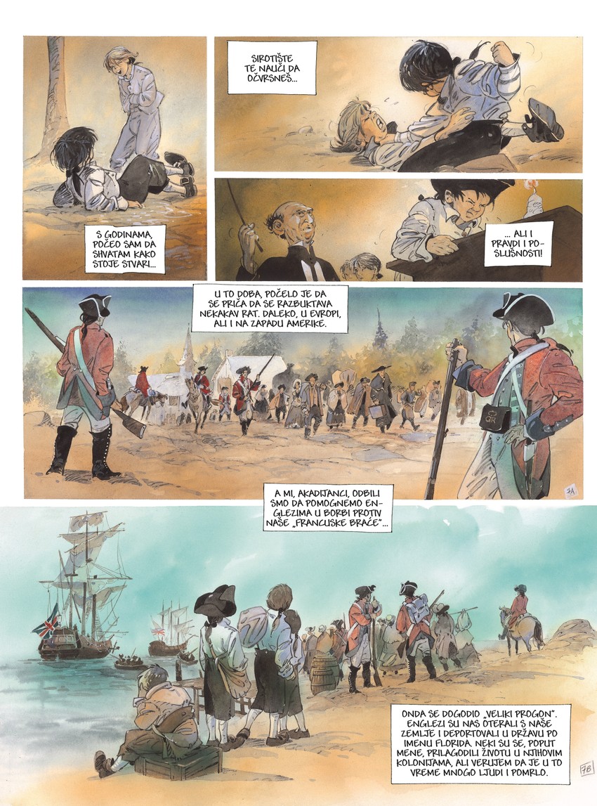 Zaliv Kanua; Crtež: Patrik Prunje; Scenario: Tiburs Ože; Format: 245 x 325 mm; Broj strana: 104; Povez:  Tvrd; Kolor; Izdavač: “Golkonda”