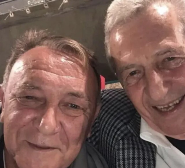 Miroslav Ilić sa bratom od strica 