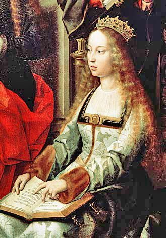 Izabela Kastylijska, wizerunek z ok. 1520 r. (domena publiczna)
