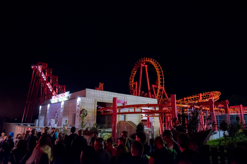 Park rozrywki Energylandia podczas festiwalu Energyland EDM