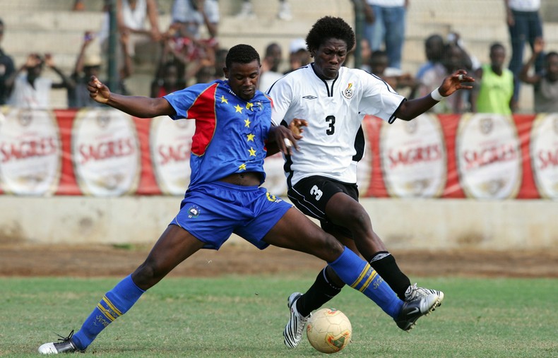 Asamoah Gyan helped Ghana to qualify for their first-ever World Cup in 2006