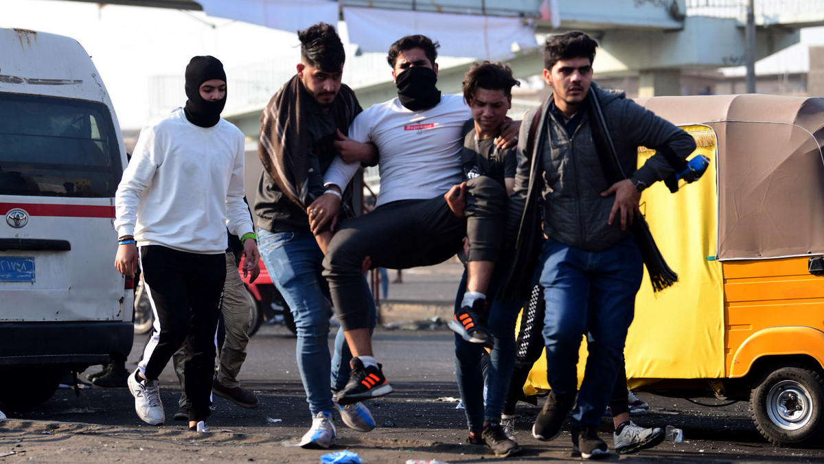 Irak: sześć osób zginęło w antyrządowych protestach