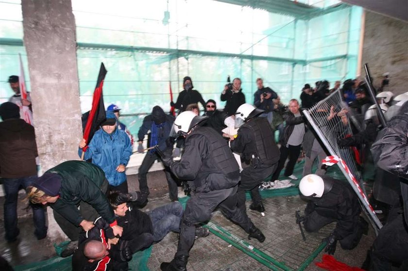 Związkowcy kontra policja. Są ranni