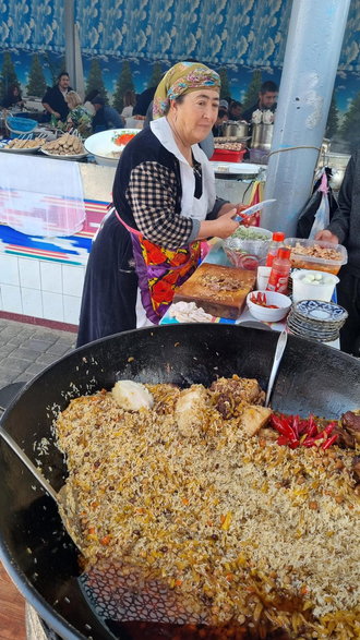 Duża patelnia plov