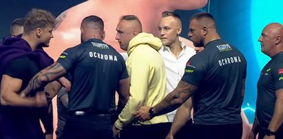 Awantura na konferencji CLOUT MMA 2! Zawodnicy skoczyli sobie do gardeł [WIDEO]