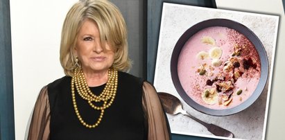 Martha Stewart podpowiada, jak zrobić pyszne śniadanie z kefiru i mrożonych truskawek. Dzieci je pokochają