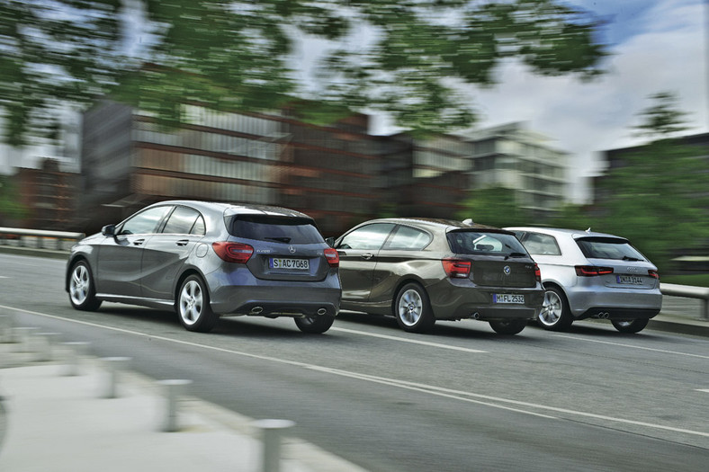 Audi A3 kontra BMW serii 1 i Mercedes klasy A: porównanie kompaktów klasy premium