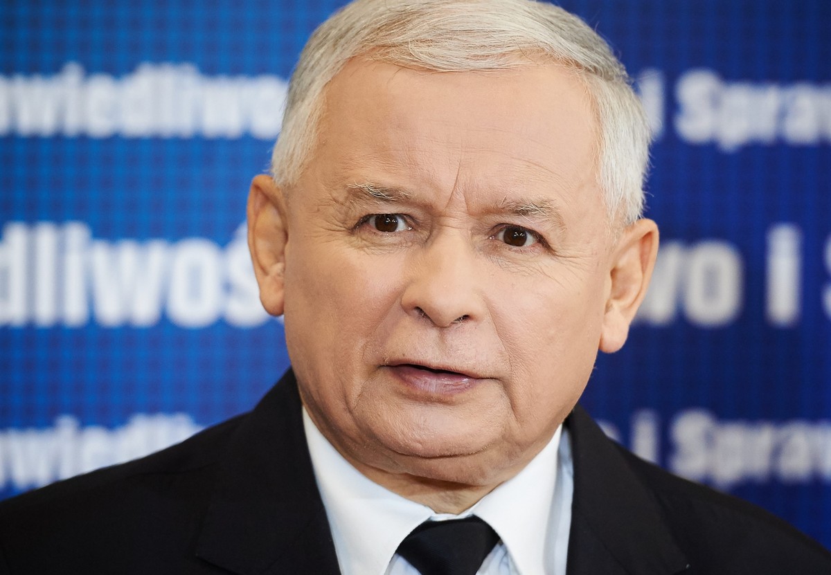 Prezes PiS Jarosław Kaczyński