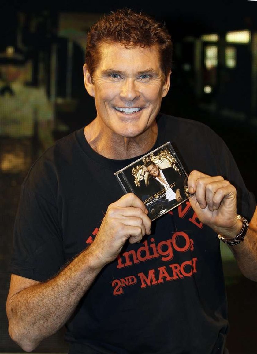 Hasselhoff promuje nowy album