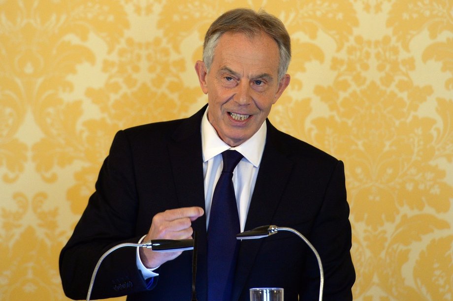 Tony Blair, były premier Wielkiej Brytanii