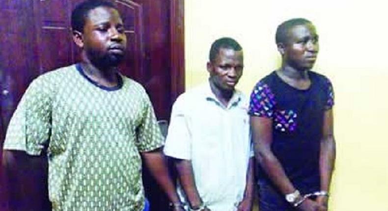 Babatunde Ibrahim and his partners in crime