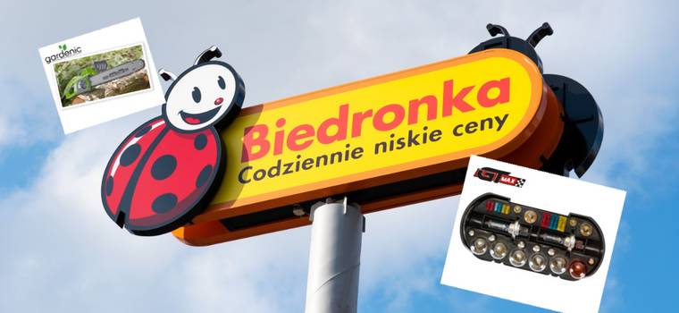 Nowa promocja na elektronikę w Biedronce - kupimy m.in. piłę elektryczną i zestaw żarówek oraz bezpieczników