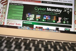 Online Shoppers Search For Cyber Monday Deals