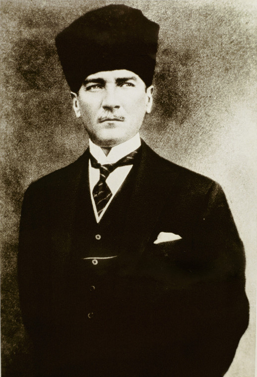 Prezydent Kemal Ataturk, twórca nowoczesnej Turcji