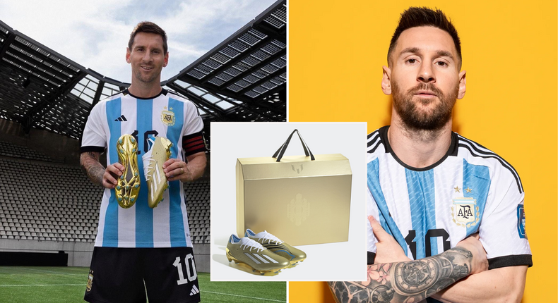 Lionel Messi's new World Cup boots