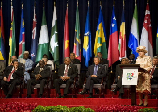 TRINIDAD-COMMONWEALTH-SUMMIT-QUEEN ELIZABETH II