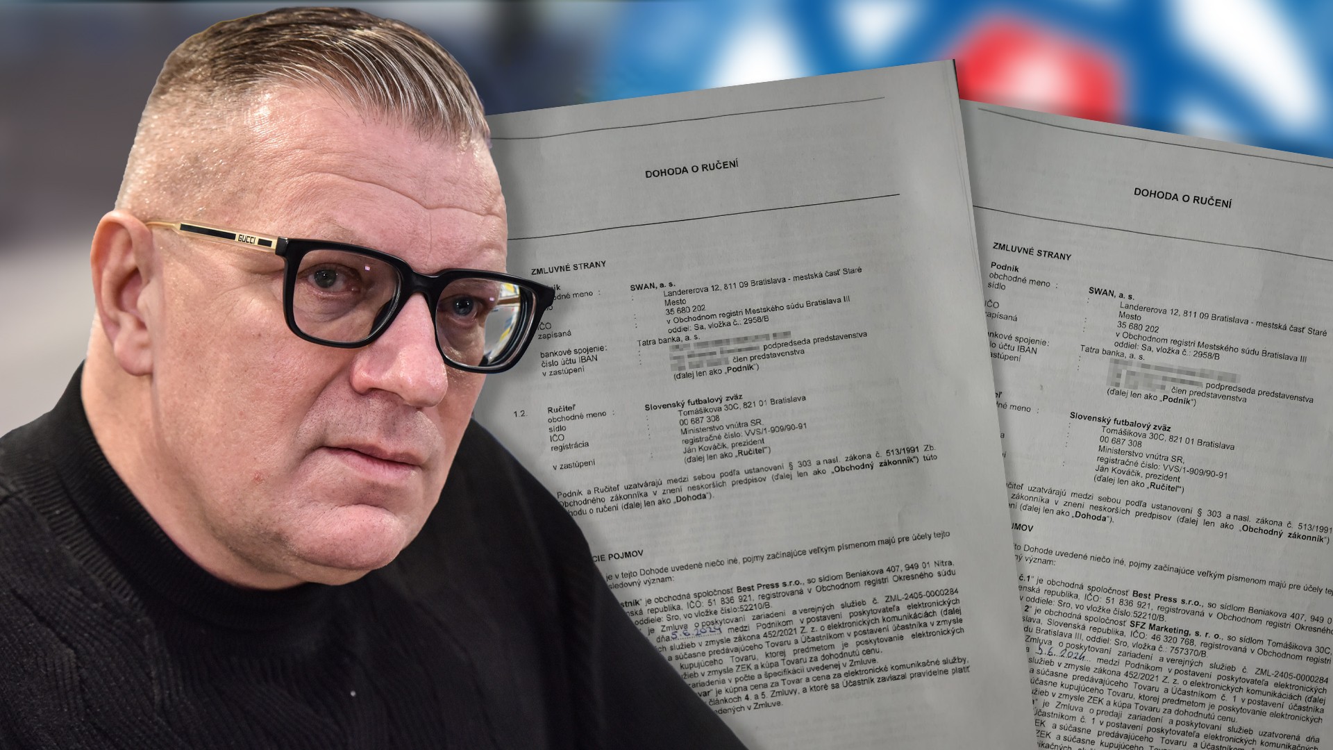 Šéf Slovenského futbalového zväzu (SFZ) Ján Kováčik