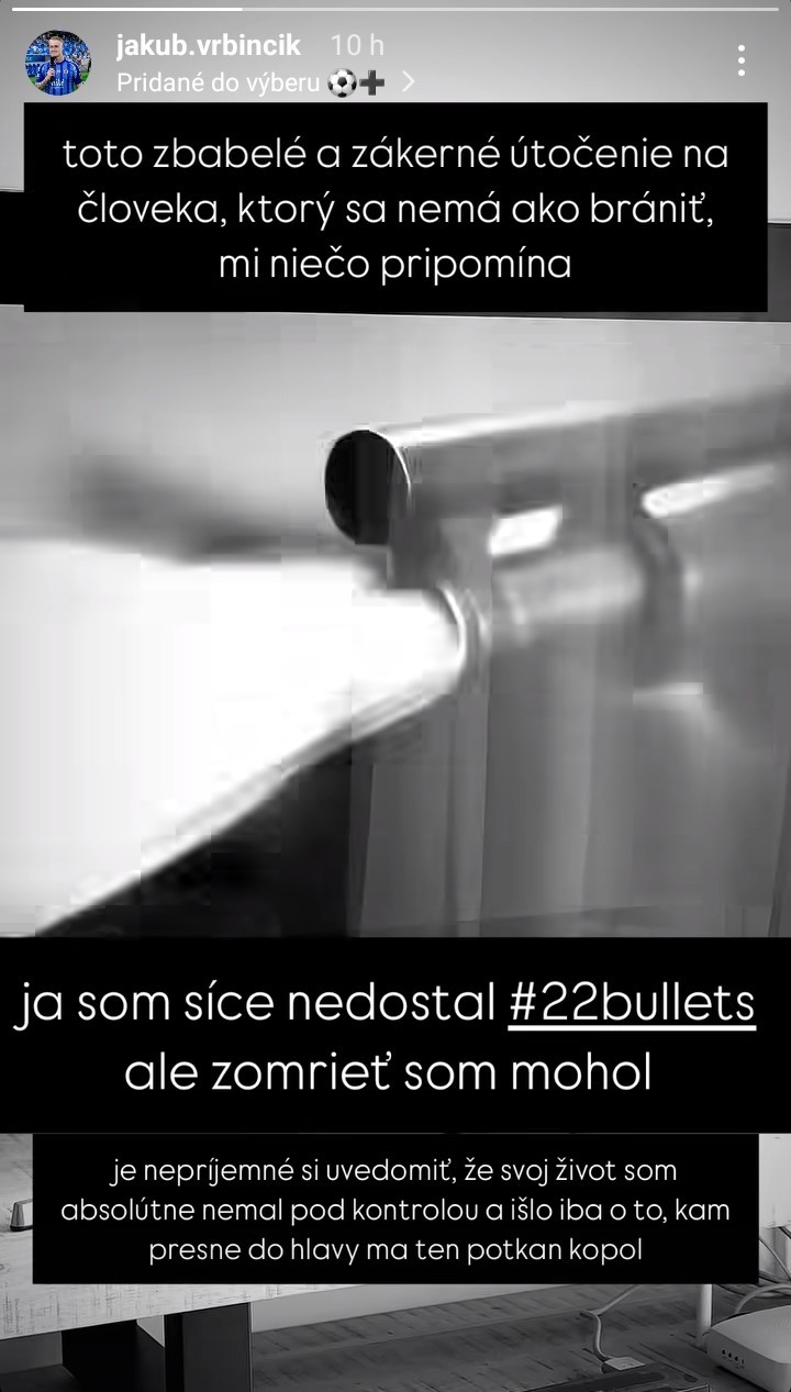 Jakub Vrbinčík odhalil nové detaily útoku.