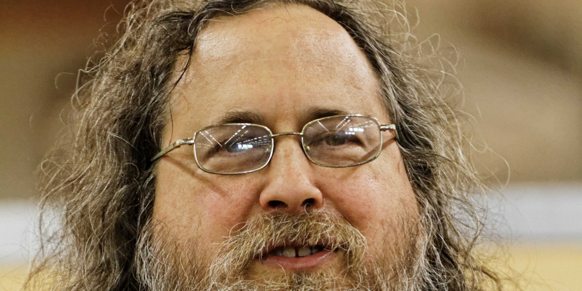Richard Stallman, software freedom fighter