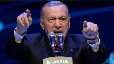 Prezydent Turcji Recep Tayyip Erdoğan