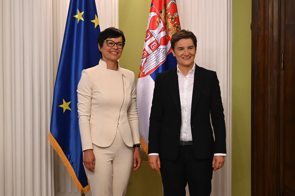 Marta Kos i Ana Brnabić