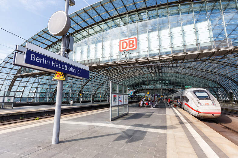 dworzec kolejowy Berlin Hauptbahnhof