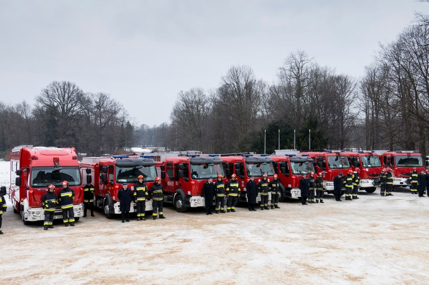 Strażacy ze Śląska dostali nowe wozy