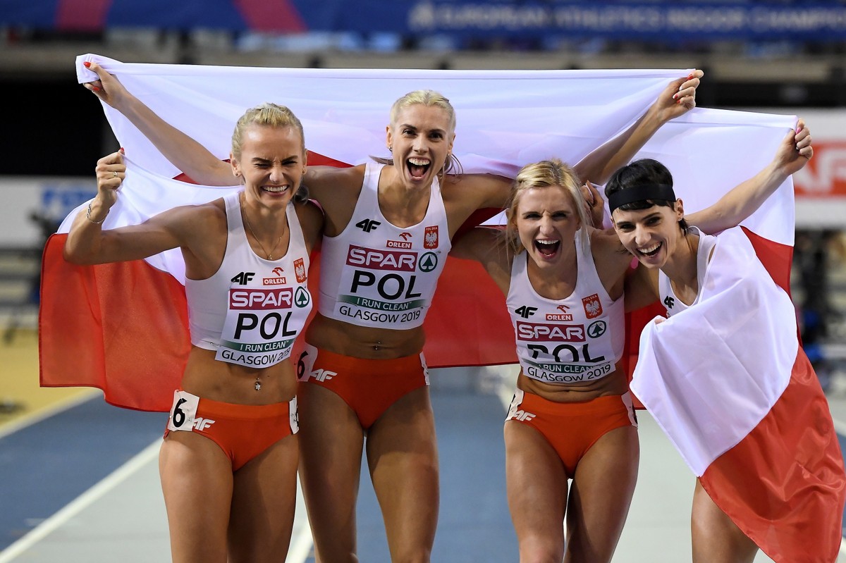 Złote dziewczyny! Mistrzowski bieg polskiej sztafety 4x400 m [WIDEO]