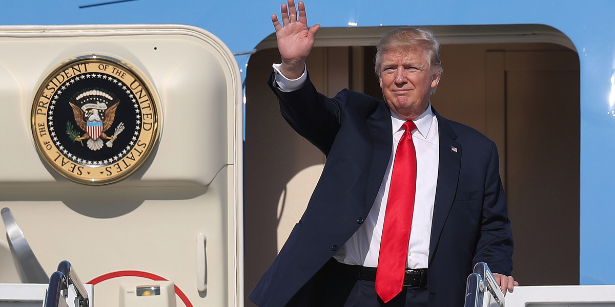 Trump heads out on a 'Trumpcare' tour