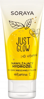 Just Glow Nawilżający hydrożel do cery mieszanej i tłustej