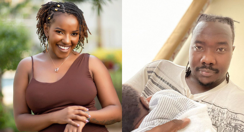 Willis Raburu and Ivy Namu reveal son’s face for the first time (Photo)