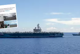 Potężny lotniskowiec w pobliżu Tajwanu. Amerykańska marynarka wojenna wyjaśnia [ZDJĘCIA]