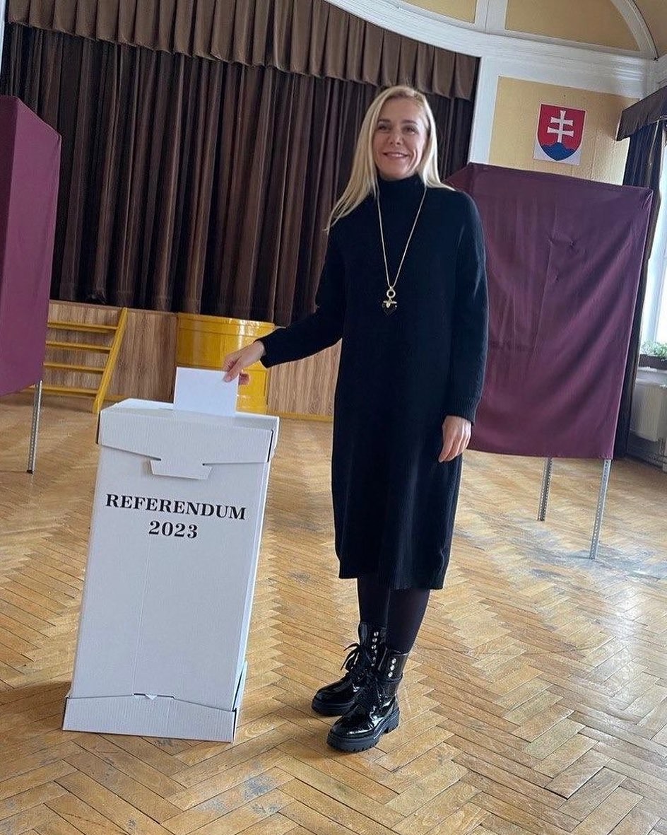 Poslankyňa NRSR za stranu Hlas SD Denisa Saková.