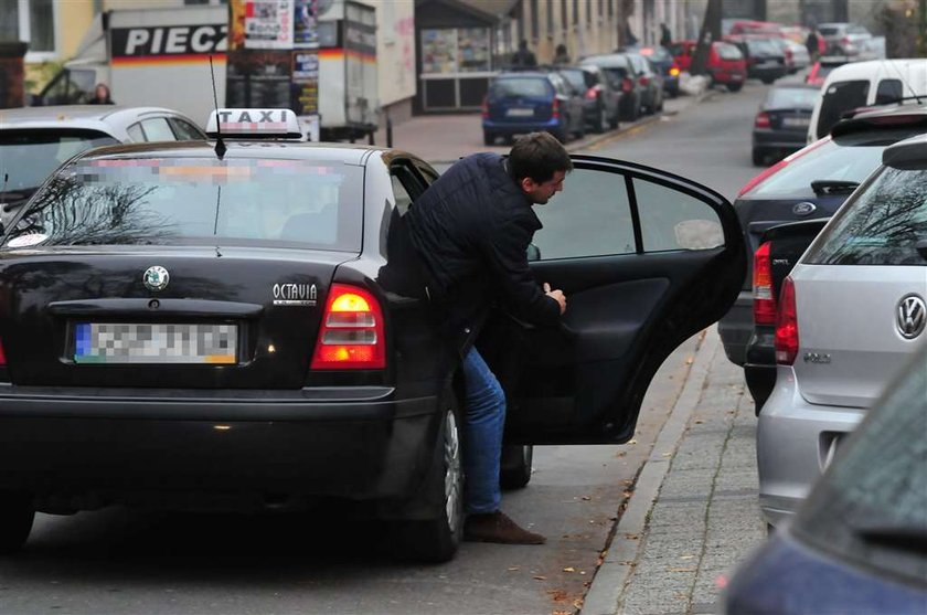 Dubieniecki przestraszył się policji. Teraz jeździ taksówką