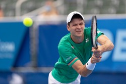 Turniej ATP w Miami: Hurkacz pożegnał się z turniejem deblowym