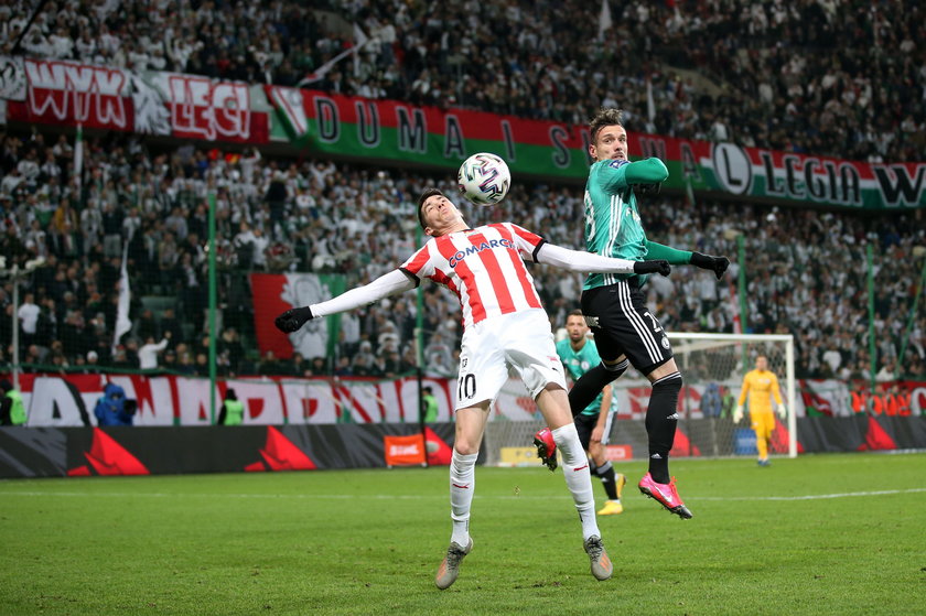 Pilka nozna. PKO Ekstraklasa. Legia Warszawa - Cracovia. 29.02.2020