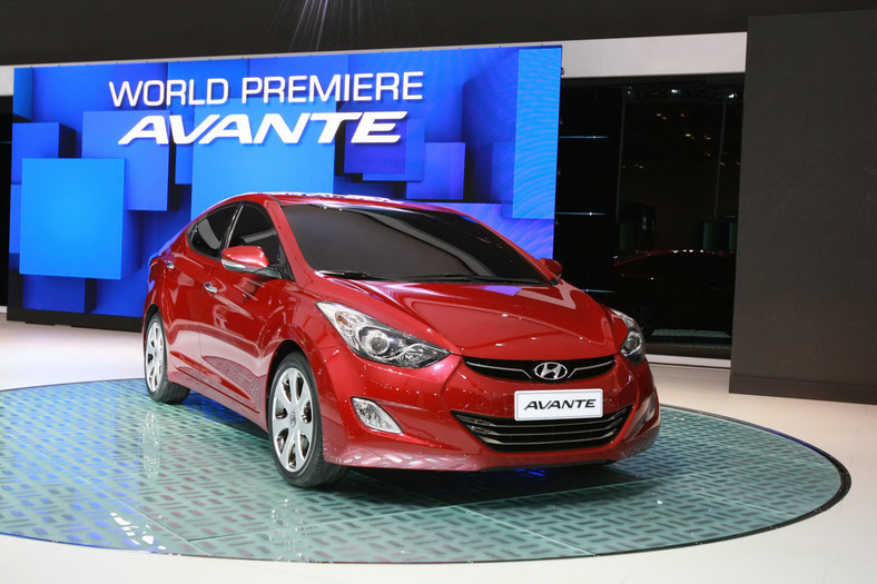 Busan Motor Show 2010: Hyundai Elantra/Avante – premiera nowej generacji