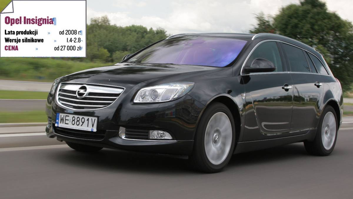 Opel Insignia I (od 2008 r.): trwała, ale nie bez wad