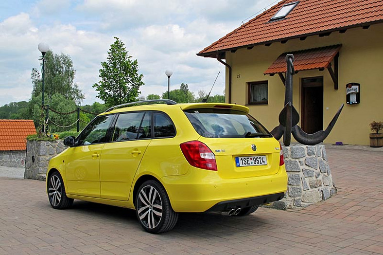 Ostra Fabia RS w akcji