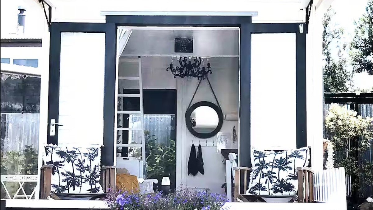 Garaža pretvorena u kuću