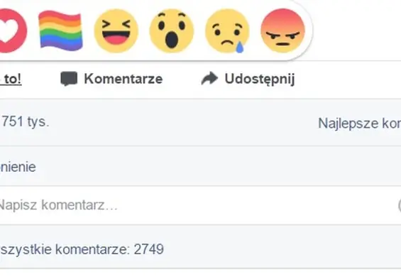 Tęczowy like na Facebooku oznacza dumę. Jak z niego skorzystać?