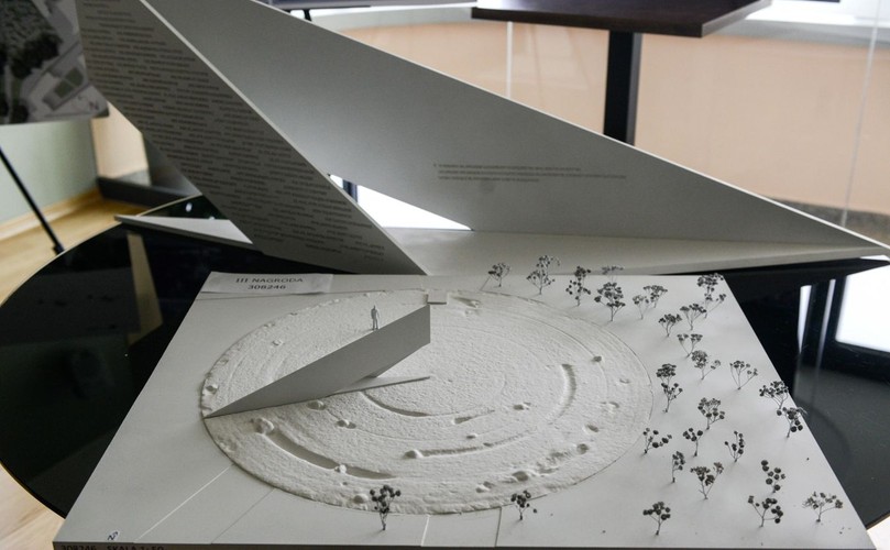 Jeden z projektów pomnika Lecha Kaczyńskiego