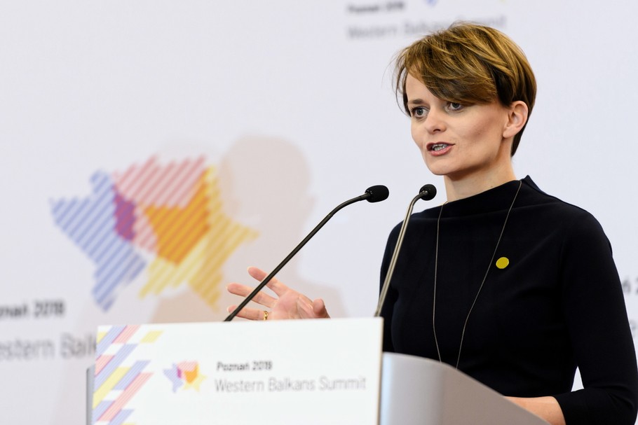 Jadwiga Emilewicz, minister przedsiębiorczości i technologii