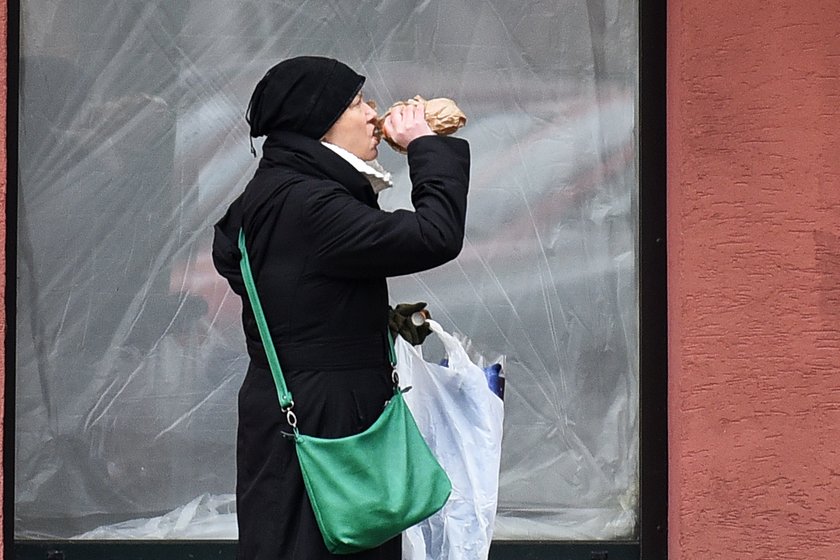 Agnieszka Kotulanka z alkoholem