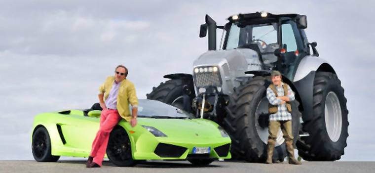 Traktor Lamborghini kontra Lamborghini Gallardo