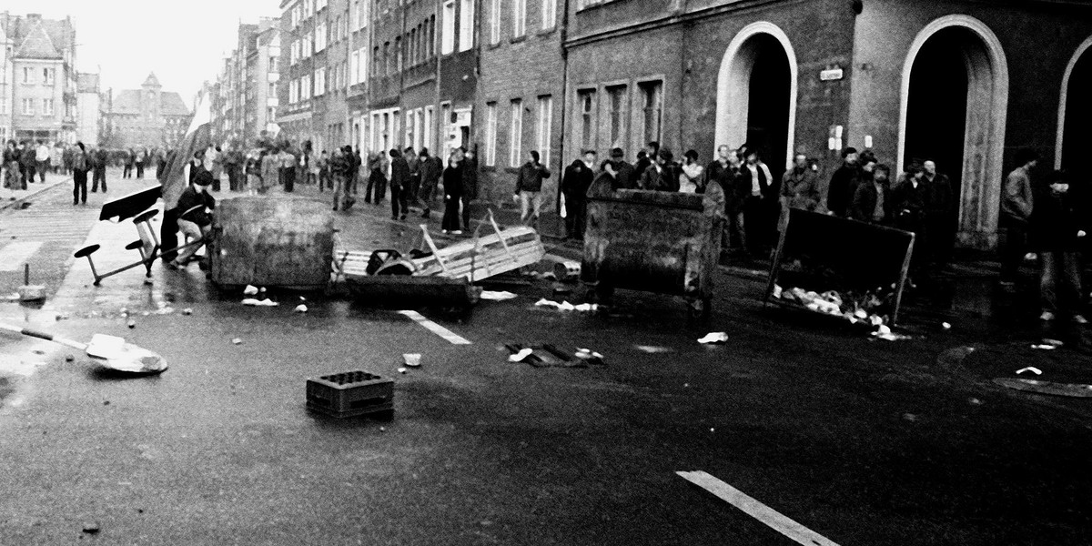1 maja 1982 r. starcia z milicją na ul. Szerokiej