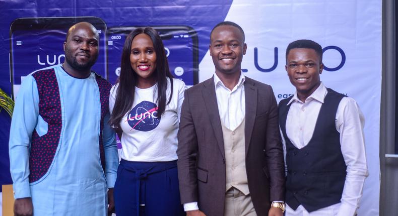 L-R: Olaleye Awe, cryptocurrency trader; Owenize Odia, country manager, Luno Nigeria; Lucky Uwakwe, co-founder Cheetaafrica.org; Frank Eleanya, cryptocurrency consultant.